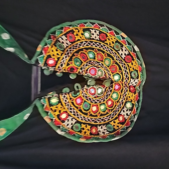 Boho tunic with mirror work - Picture 4 of 7